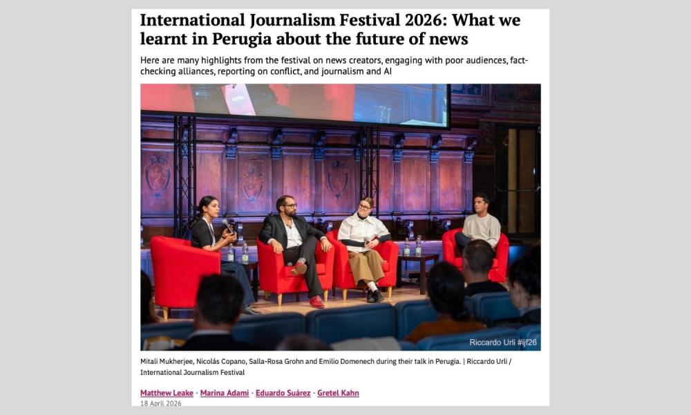 Uluslararası Gazetecilik Festivali 2026: Perugia’da haberin geleceğine dair ne öğrendik