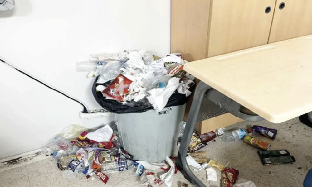 Ankara’da okul skandalı; çöplerin yanında derslik kurdular