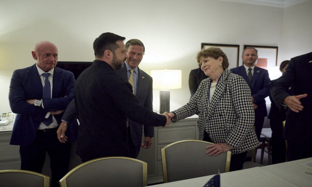 Ukrayna Cumhurbaşkanı Zelenski, New York'ta ABD senatörleriyle görüştü: 