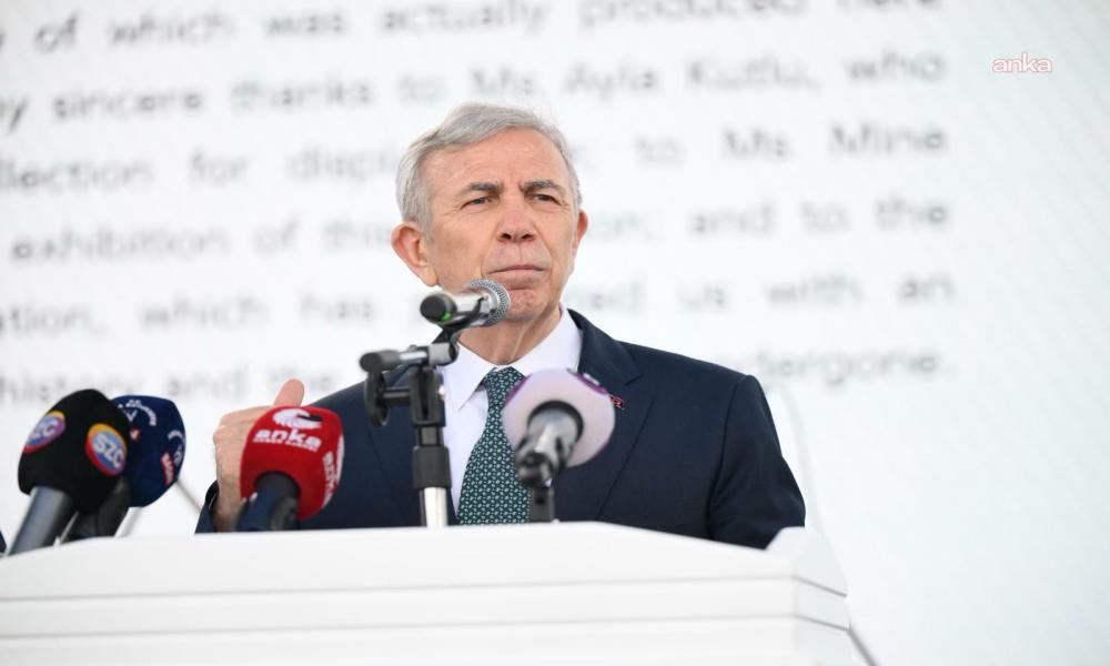 Mansur Yavaş: “Ankara’daki tarihi değerlerimizi ayağa kaldırmak için uğraşıyoruz”