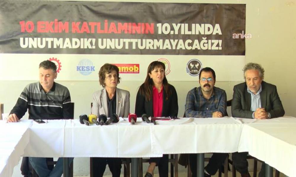 Sendikalardan Ankara Gar Katliamı’nın 10. yılında: Bombalar patladıkça “oyumuz artıyor” diyenler hesap verene dek davayı sürdüreceğiz!