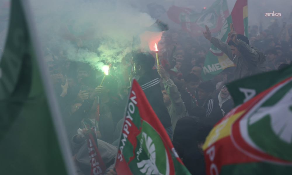 Amedspor Süper Lig'e yükseldi