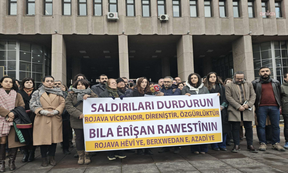 Avukatlardan 'Suriye' protestosu: “Katliam ve soykırım tehdidine sessiz kalmayacağız”