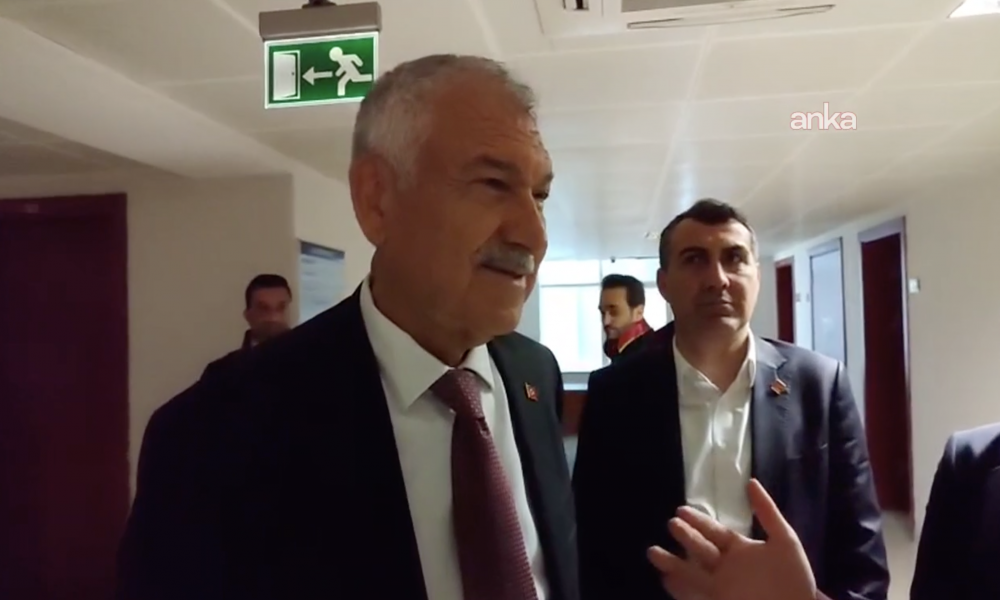 Zeydan Karalar, Silivri'de Aziz İhsan Aktaş davasını izliyor