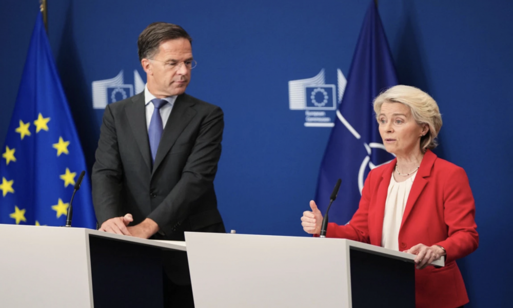 Rutte ve von der Leyen'den NATO öncesi ortak mesaj: Avrupa savunmasını güçlendirmeli