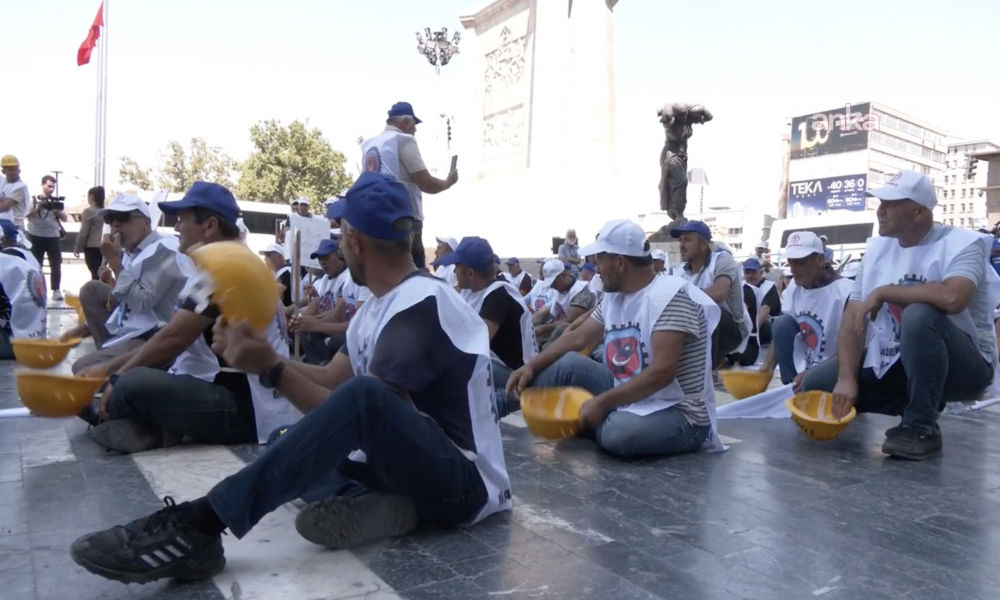 Doruk Madencilik işçilerinin aileleri de hak arıyor: 