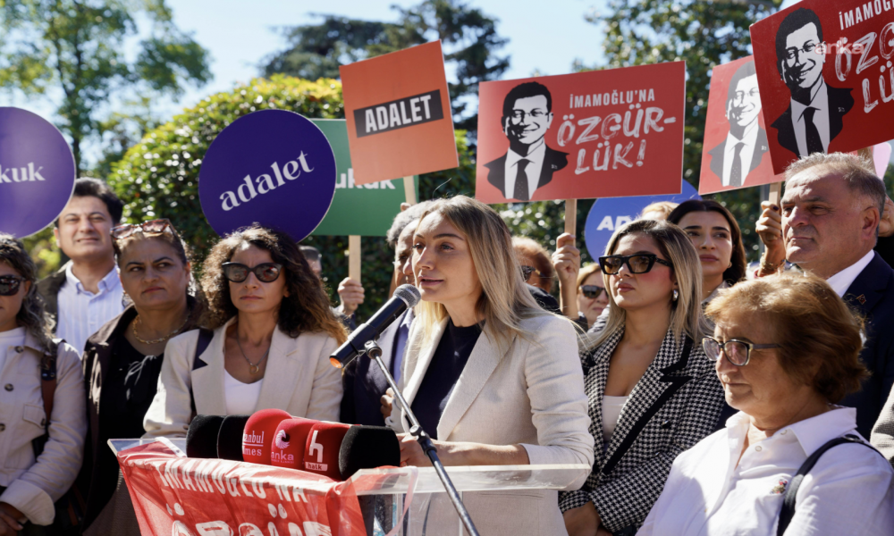 Dilek Kaya İmamoğlu: Hepimizin hayatı 18 aydır Silivri'de... Herkes için adalet istiyoruz