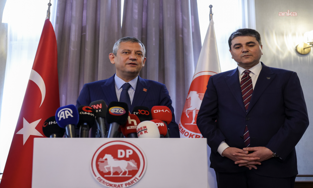 CHP-DP görüşmesi… Özgür Özel: “Ara seçimden kaçmak, Anayasa’yı ihlal suçuyla birlikte siyasi bir tükenmişliğin de itirafıdır”