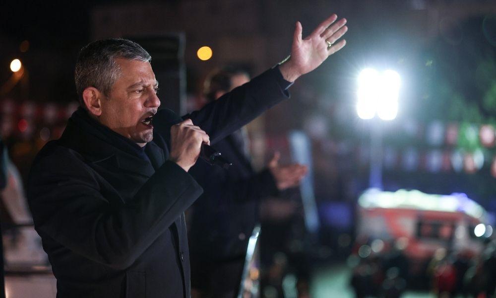 Özgür Özel: Türkiye'ye ilan ederim ki Erdoğan bitmiştir, Erdoğan tükenmiştir