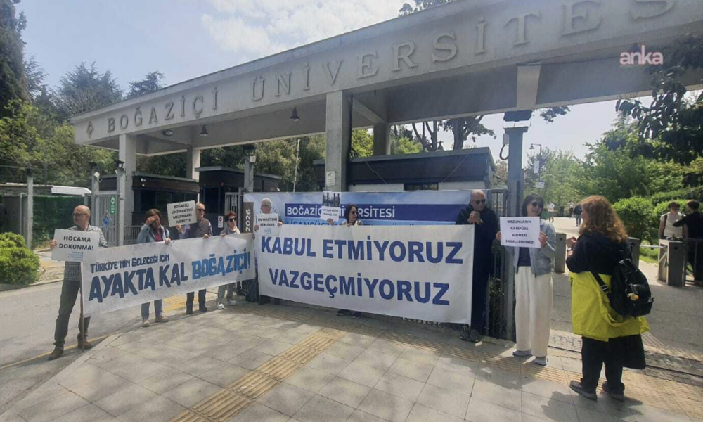 Boğaziçi Mezunları: Kayyım yönetimin hukuksuz, keyfi uygulamalarını kabul etmiyoruz