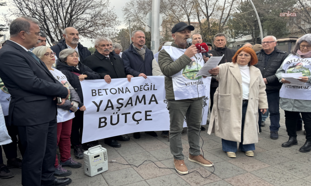 Toprağımızı Vermiyoruz Platformu, Meclis kapısından seslendi: 