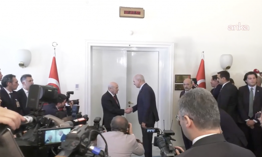 Numan Kurtulmuş'un Devlet Bahçeli'yi ziyareti başladı: 