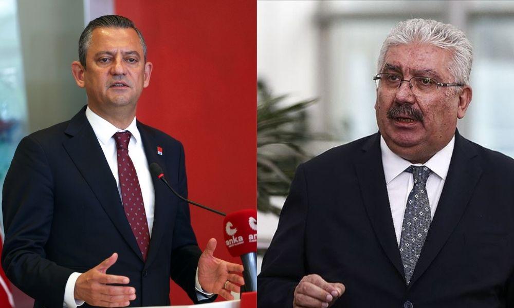 Özel'i hedef alan MHP'li Yalçın'a CHP'den yanıt: Siyaset dediğin 'şarjör', 'tabanca', 'parmak sokmak' üzerinden değil, hukuk üzerinden yürür!