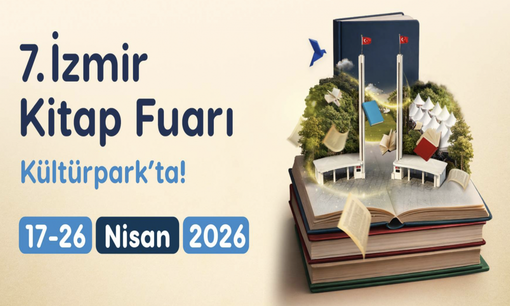 İZKİTAP – 7. İzmir Kitap Fuarı, 17–26 Nisan’da Kültürpark’ta