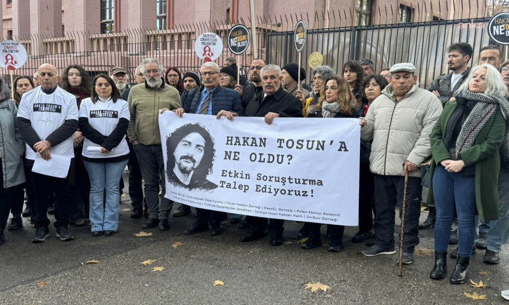 Çevre örgütleri ve TİHV, Hakan Tosun için etkili ve şeffaf soruşturma talep etti: 