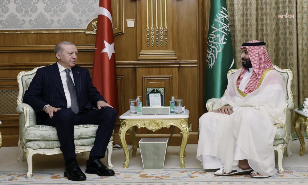 Cumhurbaşkanı Erdoğan, Suudi Arabistan Veliaht Prensi bin Selman ile görüştü