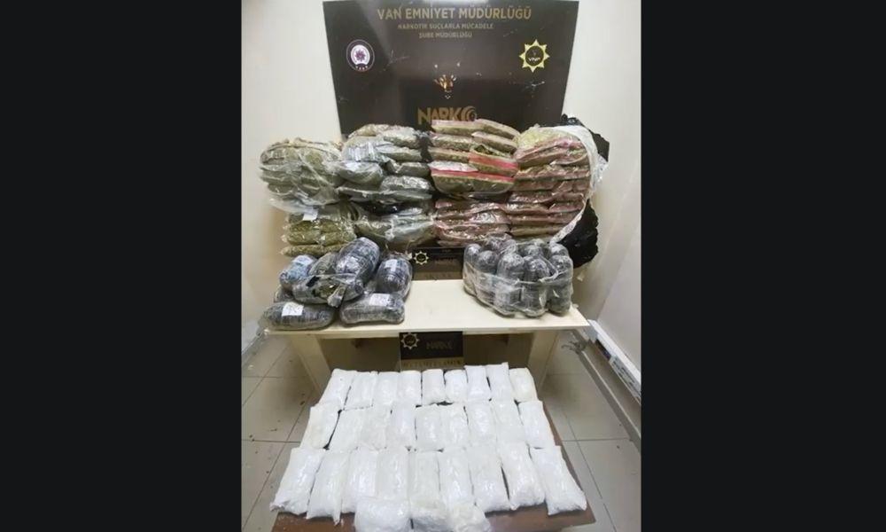 69 ilde uyuşturucu operasyonu: 586 kilo uyuşturucu ve 4,7 milyon hap ele geçirildi, bin 18 şüpheli yakalandı