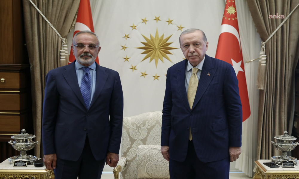 DEM Partili Sakık, Cumhurbaşkanı Erdoğan'ı ziyaret ettiğini duyurdu: 