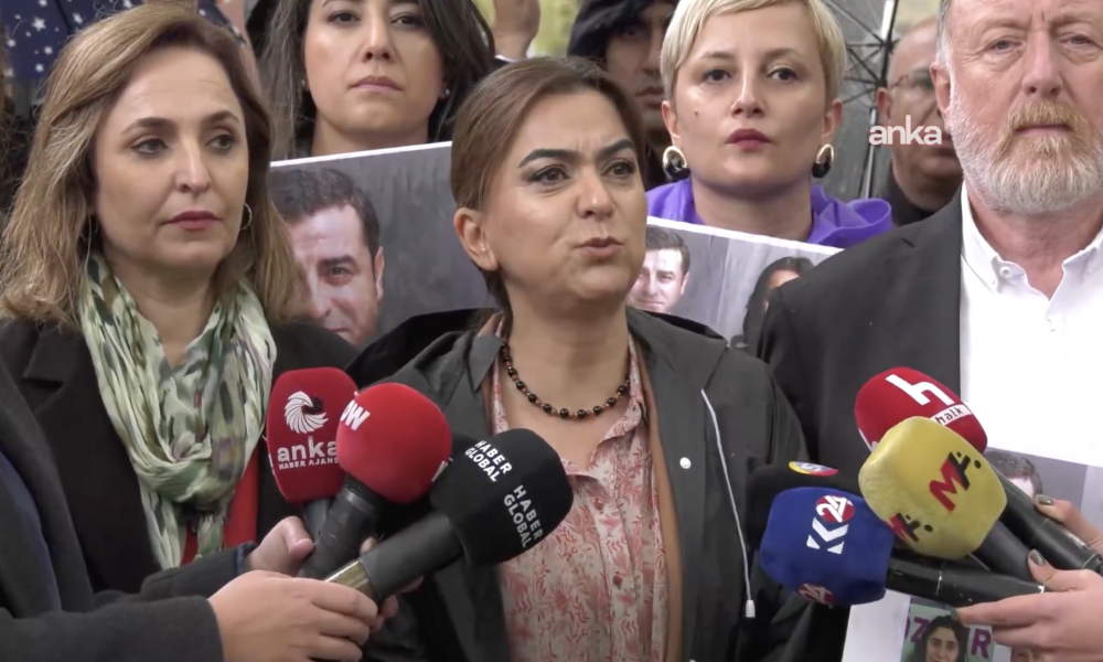 DEM Parti, Demirtaş ve Yüksekdağ için Adalet Bakanlığı'na yürüdü ve sordu: Bu barış nasıl olacak?