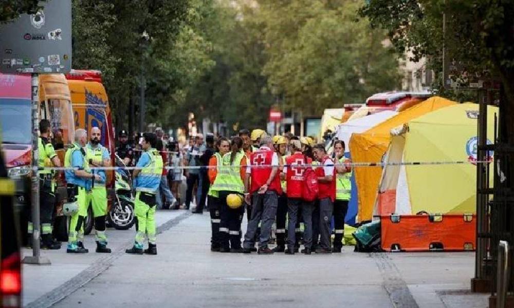 Madrid'de bina çöktü: 2 kişi öldü, 10 kişi yaralandı