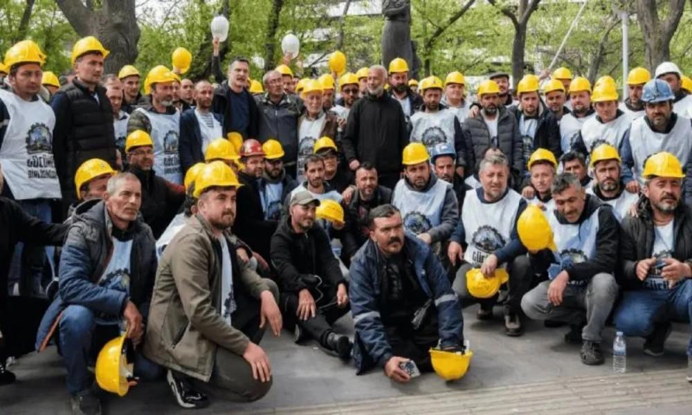 Doruk Madencilik işçilerinin mücadelesi zaferle sonuçlandı: İşçilerin tüm alacakları hesaplarına yatırıldı