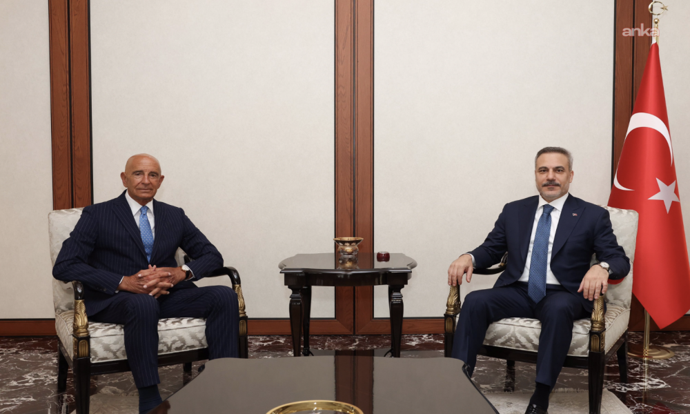 Dışişleri Bakanı Fidan, ABD’nin Ankara Büyükelçisi Barrack’ı Ankara’da kabul etti