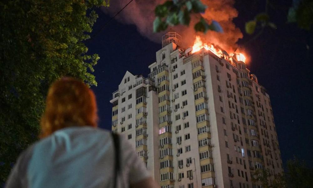 Kiev Belediye Başkanı: Geceden beri hava saldırısı altındayız