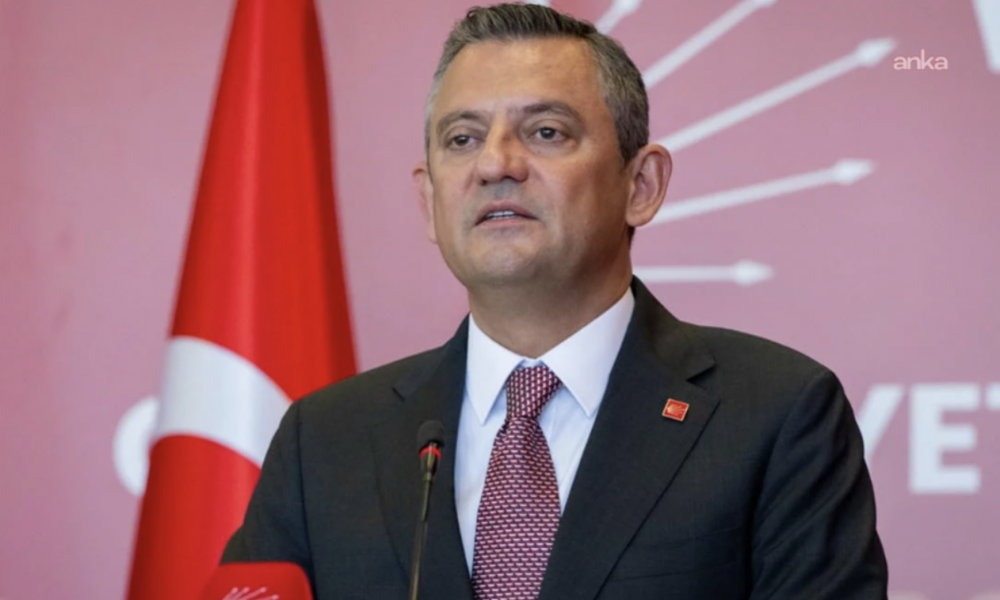 CHP Genel Başkanı Özgür Özel: 