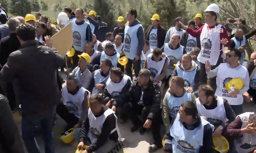 Doruk Madencilik işçilerinin yürüyüşüne biber gazlı polis engeli: Bağımsız Maden-İş Genel Başkanı Gökay Çakır gözaltına alındı