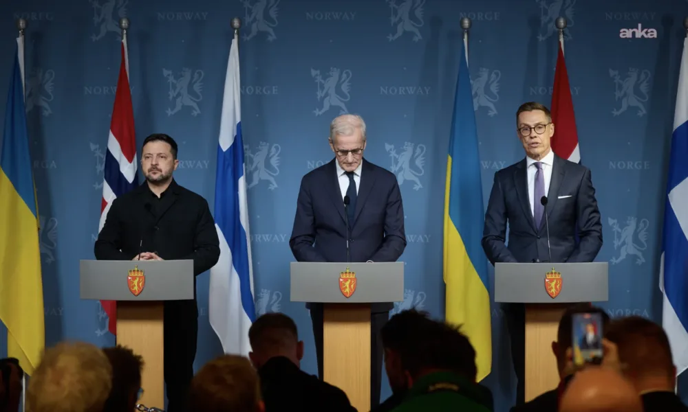Zelenski, Rusya-Ukrayna Savaşı'na yönelik müzakereler çerçevesinde Oslo'da: 